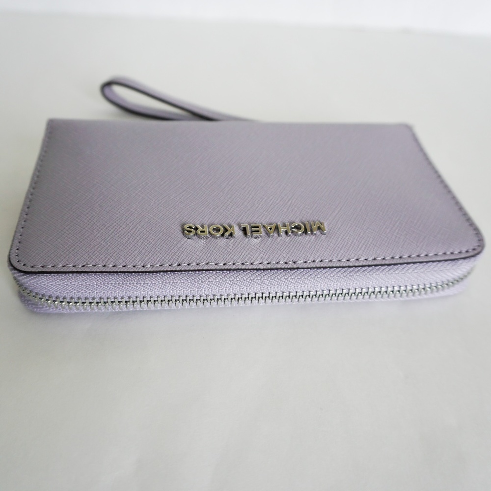 Michael Kors Jet Set LG Phone Case Wristlet Lilac - Picture 8 of 8